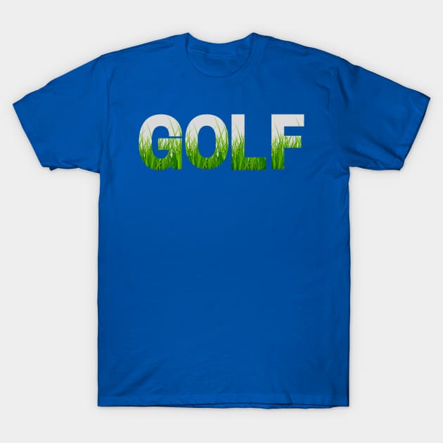 Golf Grass T-Shirt by Golfers Paradise